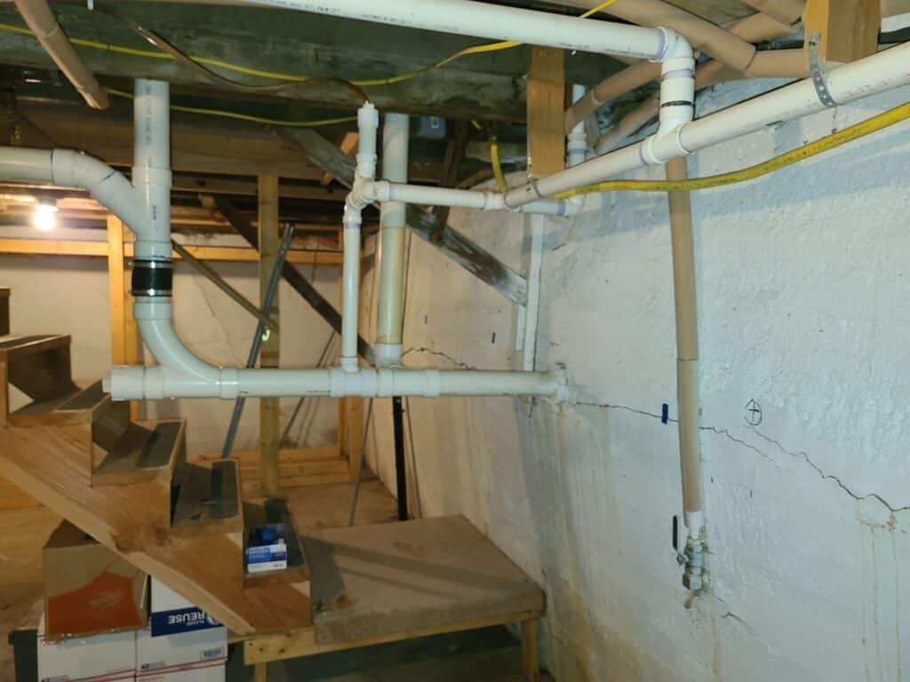 Foundation repair cracked wall in Wichita, KS