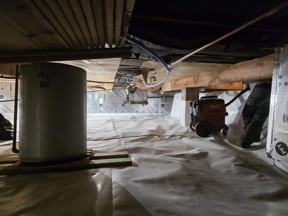 Crawl Space Encapsulation Process in Salina, KS