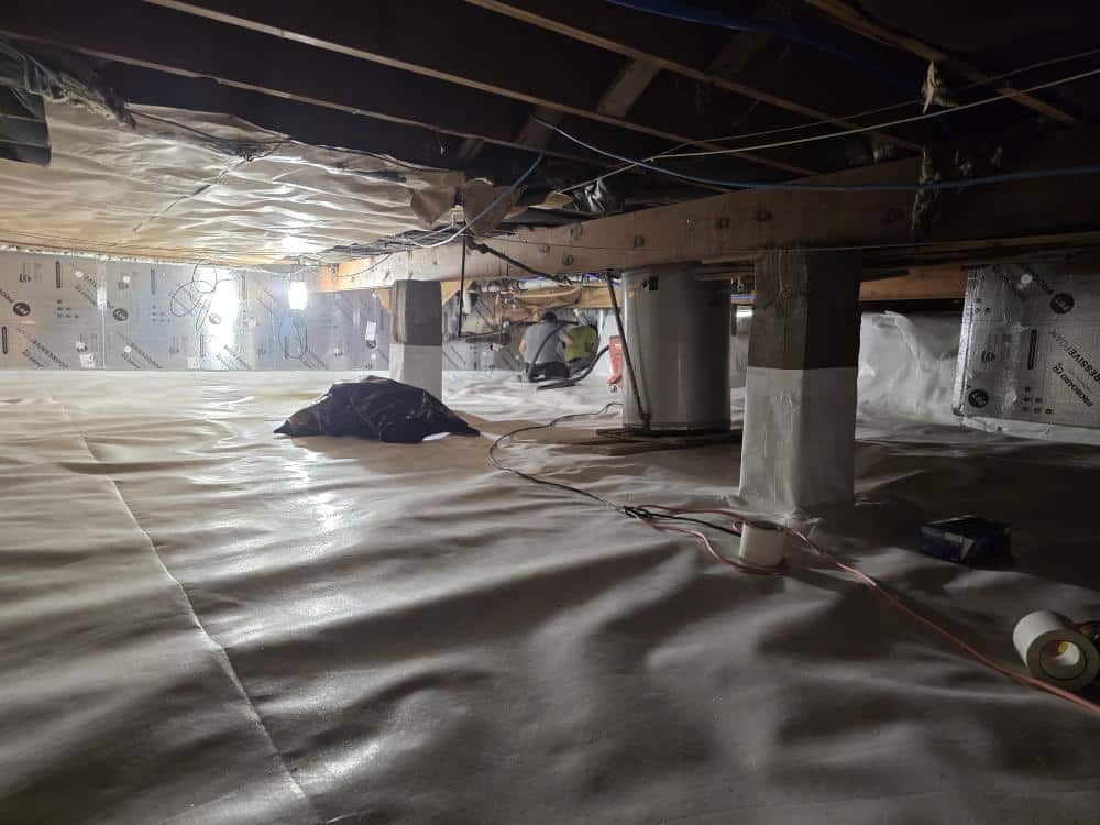 Crawl Space Waterproofing Process in Wichita, Kansas