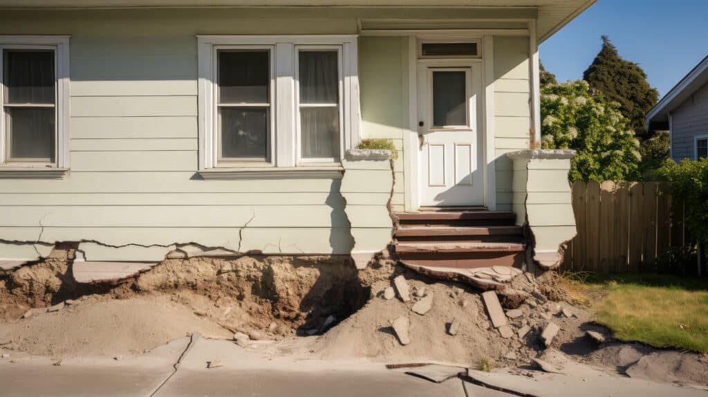 fix sinking foundation