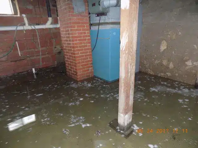 remove water from flooded basement