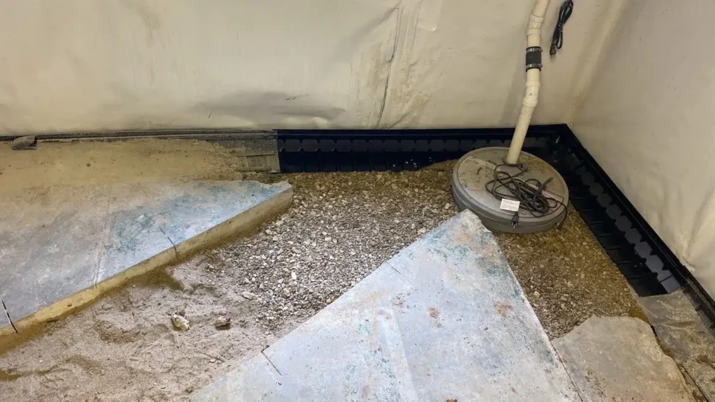 Interior Drain Tile System