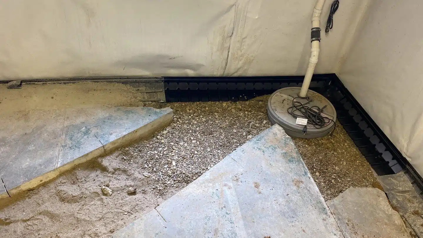 Interior Drain Tile System